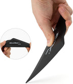 NEWISHTOOL 5-Pack Window Tint Tools Triangle Squeegee, 100A Hardness Black Corner Tool With Multi-Edge for PPF, Car Wrapping, Film Application