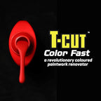 T-Cut Light Red Scratch Remover Color Fast Paintwork Restorer Car Polish, 13 Colors Available, 17 Fl Oz