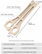 Car Seat Gap Filler Organizer Universal Fit Car SUV Truck Console Side Plug Strip Stopping Phone Key from Falling, Pack of 2 (Beige)