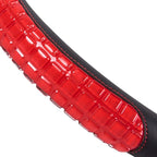 Flying Banner car Steering Wheel Cover Gel Massage Velvet Cool Warm Universal Size 15 inches SUV Truck Anti Slip Odorless Sum
