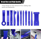 19PCS Trim Removal Tool Set, Car Panel Door Audio Trim Removal Tool Kit, Plastic Pry Tool Kit for Car Panel Dash Door Audio w