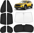 KUST Car Window Shades for Mazda CX-50 2023-2025 2026 Windshield Sun Shade Side Window Cover UV Block Privacy Protection CX50 Accessories for Camping Blackout Rear Back Full Set 8PCS