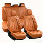 Coverado Seat Covers, Car Seat Covers Full Set, Leather Car Seat Cover, Car Seat Covers Front Seats Back Seat Cover Seat Prot
