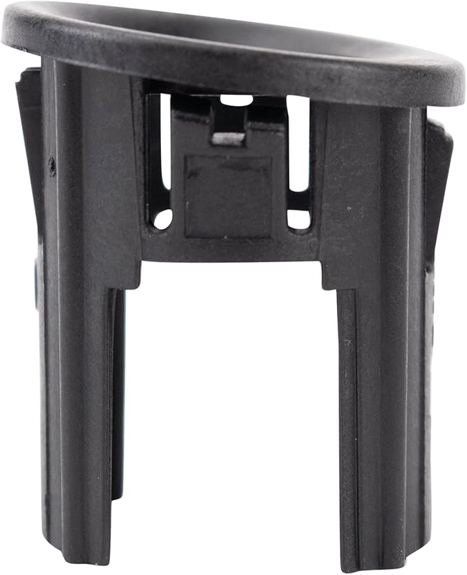 TRQ Rear Parking Assist Sensor Bezel Set Black Compatible with 2014-2019 Chevrolet Silverado 1500 2015-2019 Silverado 2500 HD