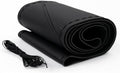AUTOXBERT Sports Style Hand Sew Steering Wheel Cover Microfiber Leather Car Auto Steering Wheel Cover Stitch on Wrap for Cars