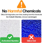 Gun Safe Dehumidifier with Activated Alumina | Better Than Silica Gel Canister | Rechargeable Desiccant Container for Safe