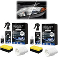 Automotive Headlight Restoration Kit: Fast & Easy Car Headlight Cleaner for Oxidized, Yellowed Headlamps - Refurbishing Fluid