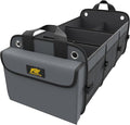 MIKKUPPA Car Trunk Organizer - 100L Large Car Organizer, 1680D Oxford Collapsible Suv Trunk Storage with 2 Adjustable Straps