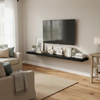 Vivelove 2" Thick Floating Shelves for Wall 55 Inches Long, 12" Deep Wall Shelves, for Bedroom, Bathroom, Living Room, Kitche