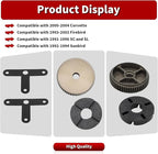 51072-54 Headlight Headlamp Motor Repair Kit with Fix Brass Gear Compatible with 2000-2004 Corvette C5 1993-2002 Firebird Tra
