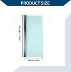 Car Window Tint Film Window Privacy Film Car Carbon 2PLY PET 9.84 ft x 19.69 Inch 1 Pc Sky Blue VLT 60% IRR 26% UVR 99%
