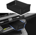 Center Console Organizer Compatible with RAV4 2026 Stable Installation Upper Cubby Drawer Silicone Under Screen Storage Box