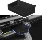 Center Console Organizer Compatible with RAV4 2026 Stable Installation Upper Cubby Drawer Silicone Under Screen Storage Box