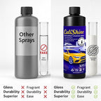CaliShine Quick Effect Coating Spray - 16.9 fl oz Waterless Ceramic Car Wax Coat - Detail Polish & Cleaner for Cars Boat Body