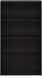 Furinno PASIR Book Shelf, 4-Tier Bookshelf, Bookcase with Open Shelf, 9.4 x 23.6 x 41.7, for Living Room, Bedroom, Home Offic