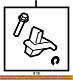 TOYOTA 72057-0E010-E0 Seat Lock Control Lever Sub Assembly