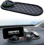 Multi-Functional Support Anti-Slip Pad for Car, 360° Rotating Gel Pad Car Dashboard Cell Phone Holder, Universal Navigation S