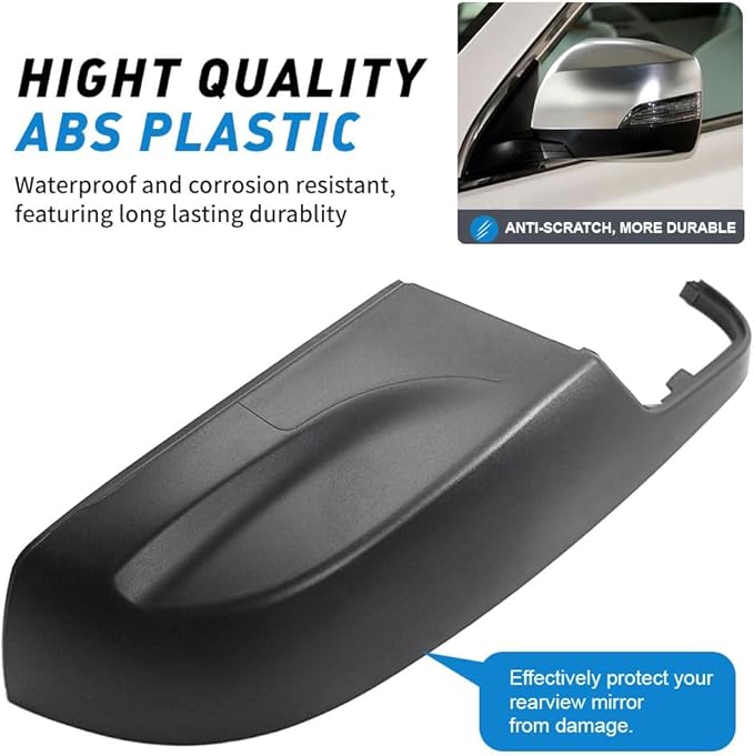 Three T Car Auto Side Rearview Mirror Lower Cover Cap Trim For Subaru Crosstrek 2013-2014,Impreza 2012-2014,Forester 2014-2018,Legacy 2013-2014,Outback 2013-2014,Driver Side(Left)