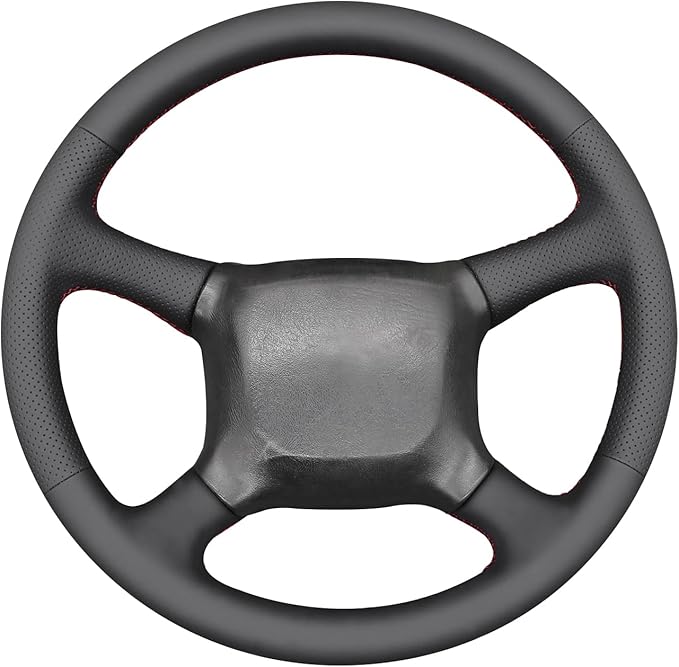 MEWANT Steering Wheel Cover for Chevy Silverado 1500 Astro Blazer C/K Kodiak S10 Suburban Custom By Artificial Leather