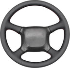 MEWANT Steering Wheel Cover for Chevy Silverado 1500 Astro Blazer C/K Kodiak S10 Suburban Custom By Artificial Leather