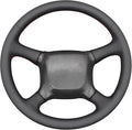 MEWANT DIY Genuine Leather Steering Wheel Cover for Chevy Silverado 1500 Astro Blazer C/K Kodiak S10 Suburban Tahoe