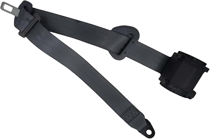 Universal Retractable Seat Belts Kit for EZGO TXT RXV Drive Club Truck Go-Kart ATV UTV Vehicles Gray