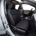 EKR Rav4 Seat Covers Custom Fit for Toyota Rav4 (Hybrid) LE/XLE Premium 2026, Leather Car Seat Cover Full Set for SUV,Faux Le