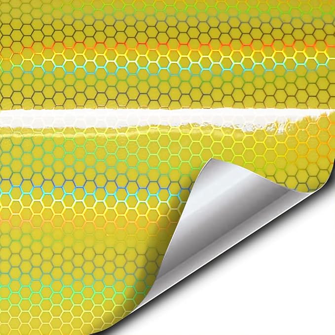 VViViD Bio HEX+ Air-Tint Headlight Vinyl Roll (17.9" x 60", Micro Yellow)