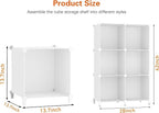 HOMIDEC XLarge Cube Storage Organizer,13.7 Inch Closet Organizer Storage Cabinet Shelf Bookshelf with Metal Hammer, Storage C