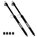 Tire Pressure Gauge 10-150 PSI, Heavy Duty Air Gauge Tire Pressure with Two Side Aluminum Scaleplate, Dual Head Truck Tire Gauges for Tire Pressure, 2 Pack