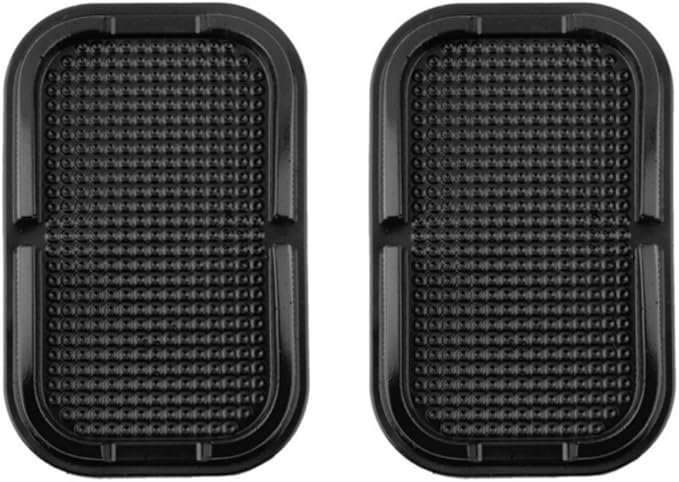 2 x Lilware Antislip Flatbed Mat for Car Dashboard or Any Other Surface. Miscellaneous Equipment Holder - Phones, Keys, and O