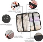 8 Set Packing Cubes for Suitcases Travel Luggage Packing Organizers,Travel Essentials Accessories Luggage Organizer with Shoe