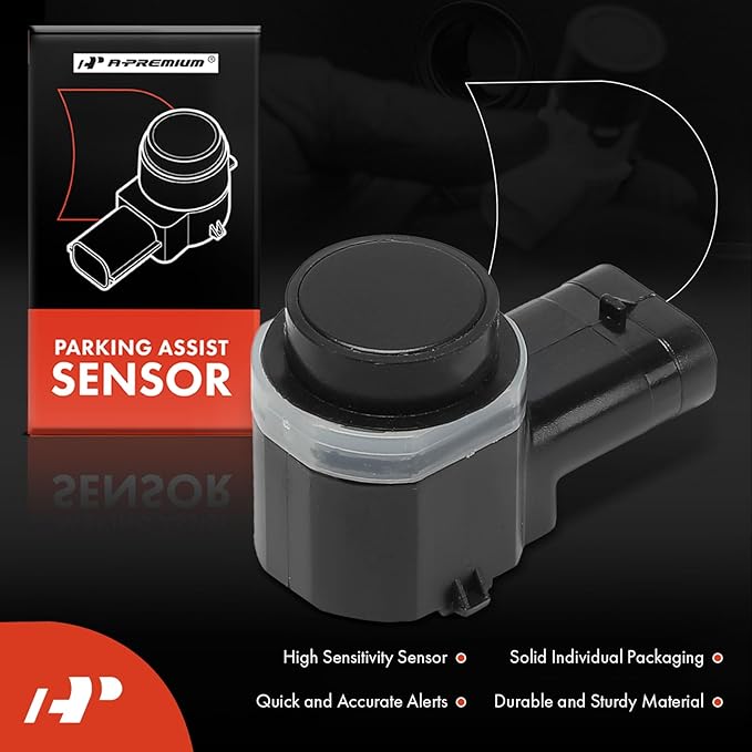 A-Premium Reverse Backup Parking Assist Sensor Compatible with Select Toyota & Volkswagen & Hyundai & Audi & Volvo - Corolla,