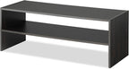 Whitmor Stackable 2-Tier Shoe Shelf, 31 inch, Espresso