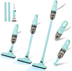 Handheld Vacuum Cleaner,Ultra-Lightweight Mini Portable Vacuums for Home, 6 in 1 Stick Vac Cleaners for Car,Pet Hair,Carpet（G