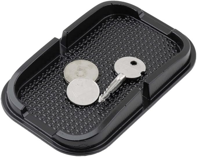2 x Lilware Antislip Flatbed Mat for Car Dashboard or Any Other Surface. Miscellaneous Equipment Holder - Phones, Keys, and O