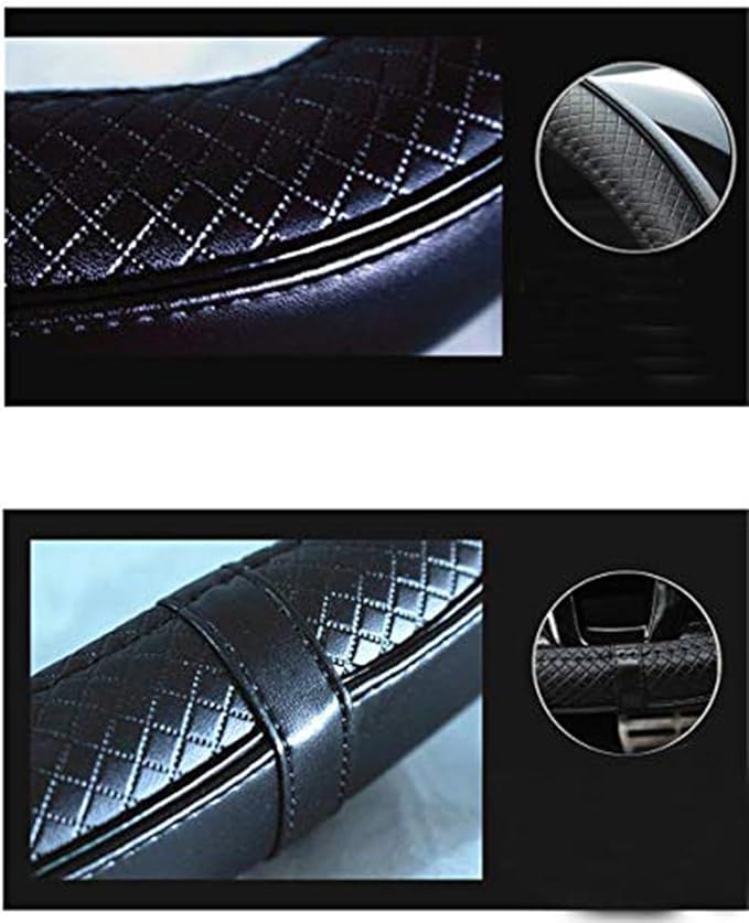 Mayco Bell Flat Bottom Size Steering Wheel Cover Anti-Slip,Safety,Soft,Breathable,Durable,Full Surround,Comfortable Grip Micr