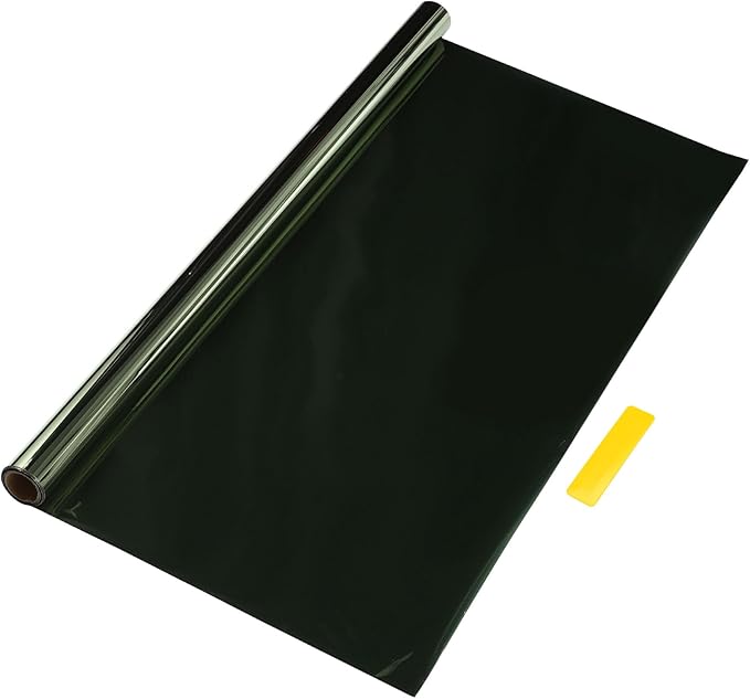 Motoforti Nano Ceramic Car Window Tint Film VLT 10% IRR 87% UVR 99% Dark Green 14.76 ft x 35.43 Inch Privacy Film 3mil PET 1 Pc