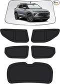 Car Window Shades for Chevrolet Trailblazer 2021-2025, Full Car Window Covers for Privacy, Sunshades for Trailblazer Front Rear Windshield Side Windows to Block UV and Protect Privacy(6pcs)