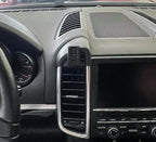 iJDMTOY Dashboard Direct Clip-On Mount Phone Gravity Holder Compatible with Porsche 2016-2017 Cayenne (Won't Occupy Air Vent Opening)