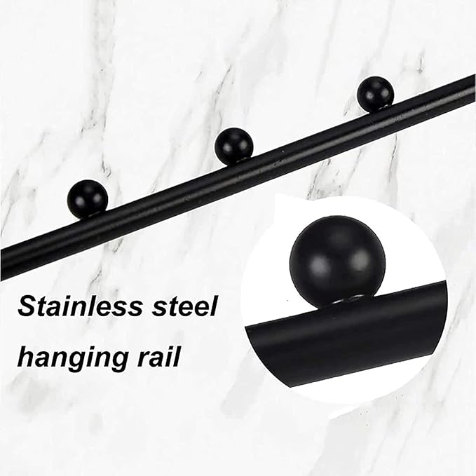 Adjustable Pull Out Clothes Rail, Extendable Closet Rod Organizer, Space-Saving Wardrobe Rack for Efficient Clothing Storage 