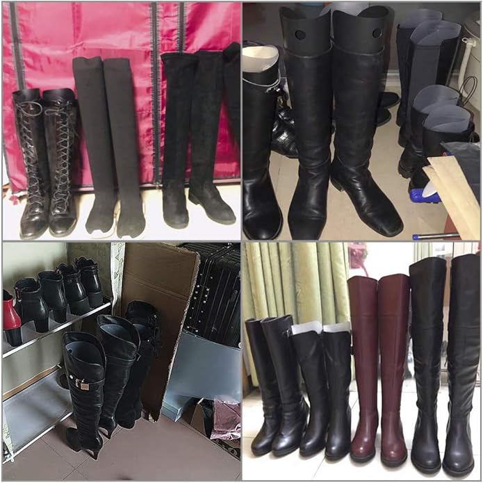 Homend 5 Pairs (10 Sheets) Boot Shaper Form Inserts Boots Tall Support for Women and Men