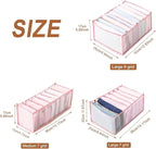 5PCS Wardrobe Clothes Organizer - Foldable Closet Drawer Organizer for Clothes, Portable Closet Organizers and Storage Bins, 