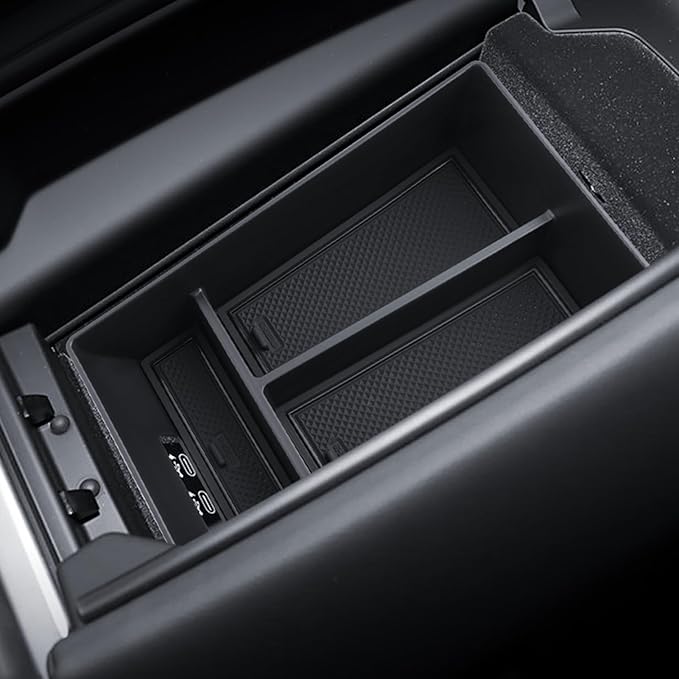 for BMW X5/X6/X7 Center Console Organizer 2020 2021 2022 2023 2024 2025 2026 BMW X5/X6/X7 Accessories Armrest Tray Middle Storage Box Insert Container Durable ABS Plastic