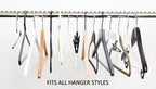 Roomedys® Spacing Tape for Hangers, Hanger Spacer, Clothes Divider, Closet Organizer, Perfectly Spaces Hangers & Clothing for