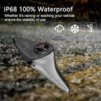 HD Blind spot Camera Car Side View Camera IP68 Waterproof 120 Degree Wide Angle Side View Mirror Cam Silver