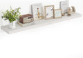 55 Inch Floating Shelves, 55"x9.25"x1.5" Inch Deep Floating Shelves for Wall, Wooden Shelves for Bathroom, Bedroom, Living Ro