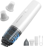Handheld Vacuum Cordless, Car Vacuum Portable with 2 Suction Modes, Blow & Suction 2-in-1, Mini Vacuum Cleaner Rechargeable f