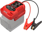 Car Jumper Start Adapter Jumper Cables for Milwaukee M18 18V,with 11AWG Cable,Jump Starting Adapter Auto Booster Cable for Jump Starting Car Using Tool Battery,Engine Under 3.5 Liters
