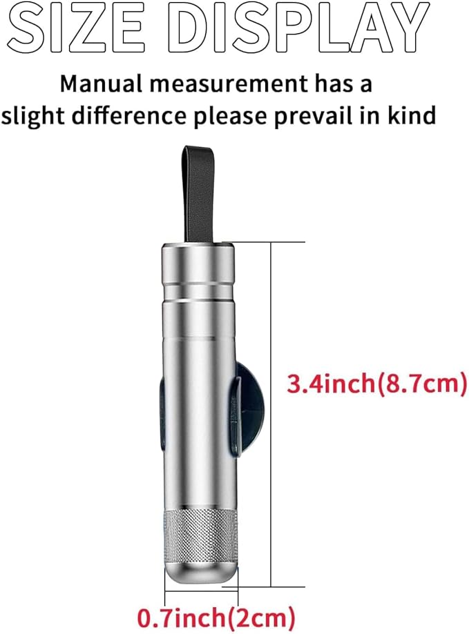 3 Packs SafeHammer Window Breaker Seatbelt Cutter, 2026 Upgraded Safe Hammer Glass Breaker Under Water, Car Emergency 2-in-1 